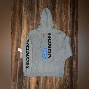 NWT Men’s Size XL Fox Honda Full Zip Fleece.